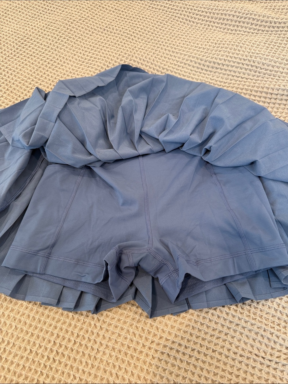 lululemon athletica Slate Blue High Rise Pleated Tennis Skirt 4 - Picture 4 of 4